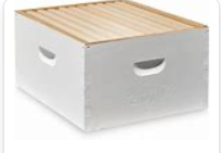 Deep Box Painted with 10 Assembled Frames