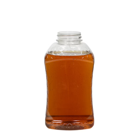 Empty Hourglass Honey Bottles – 16 oz (11.4 fl oz Fill) – Case of 290